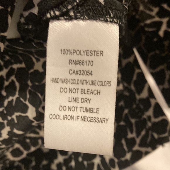 Xs reformed animal print pattern mini dress umpire waist open back - Picture 7 of 7